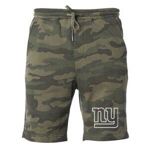 NEW York Giants Fleece Sweat Shorts Pants FOREST WOODLAND CAMO
